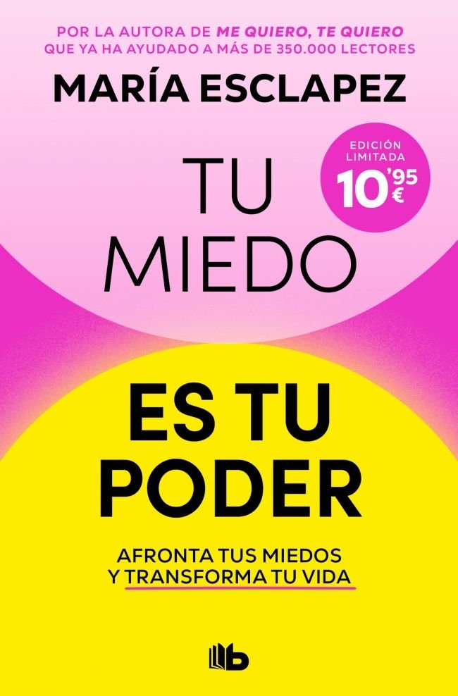 Tu miedo es tu poder, de MARIA ESCLAPEZ | portada del libro