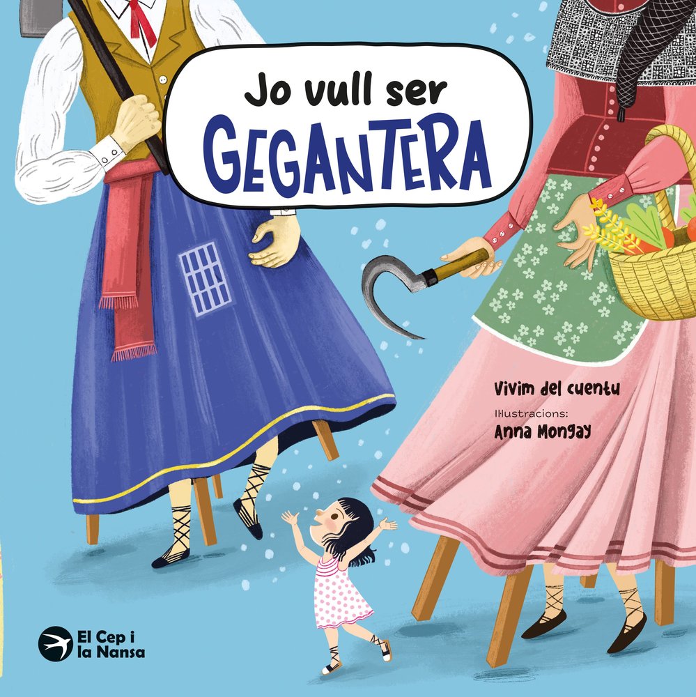 JO VULL SER GEGANTERA, de , VIVIM DEL CUENTU | portada del libro