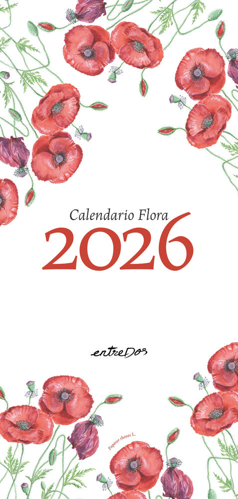 Calendario Flora 2026, de , Vilaldama, Pere | portada del libro