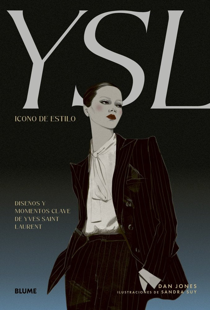 ICONO DE ESTILO. YSL, de JONES | portada del libro