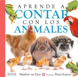 APRENDE A CONTAR CON LOS ANIMALES, de MATTHEW VAN FLEET | portada del libro