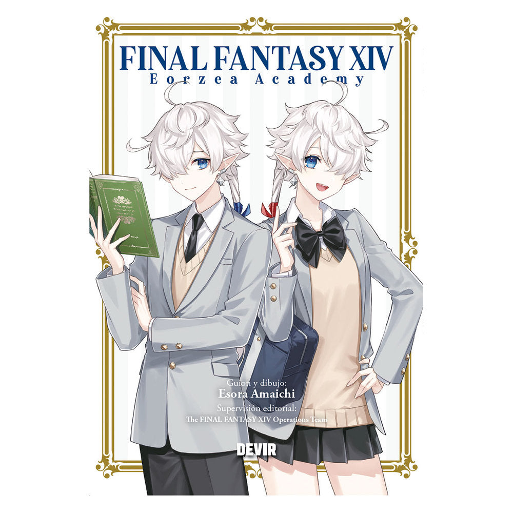 Final Fantasy XIV Eorzea Academy | portada del libro