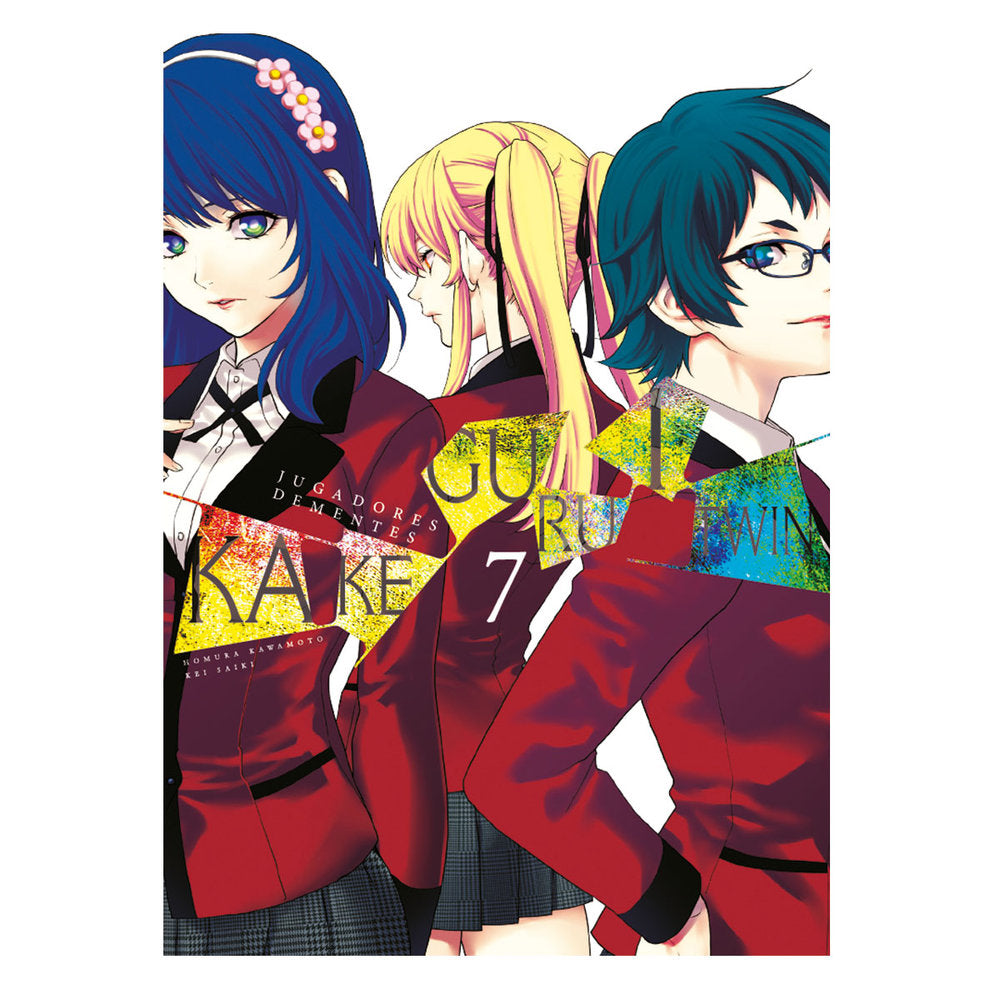 KAKEGURUI TWIN: JUGADORES DEMENTES NUM. 07, de HOMURA KAWAMOTO | portada del libro