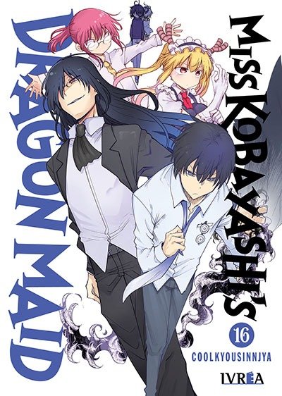 MISS KOBAYASHI'S DRAGON MAID 16, de COOLKYOUSINNJYA | portada del libro