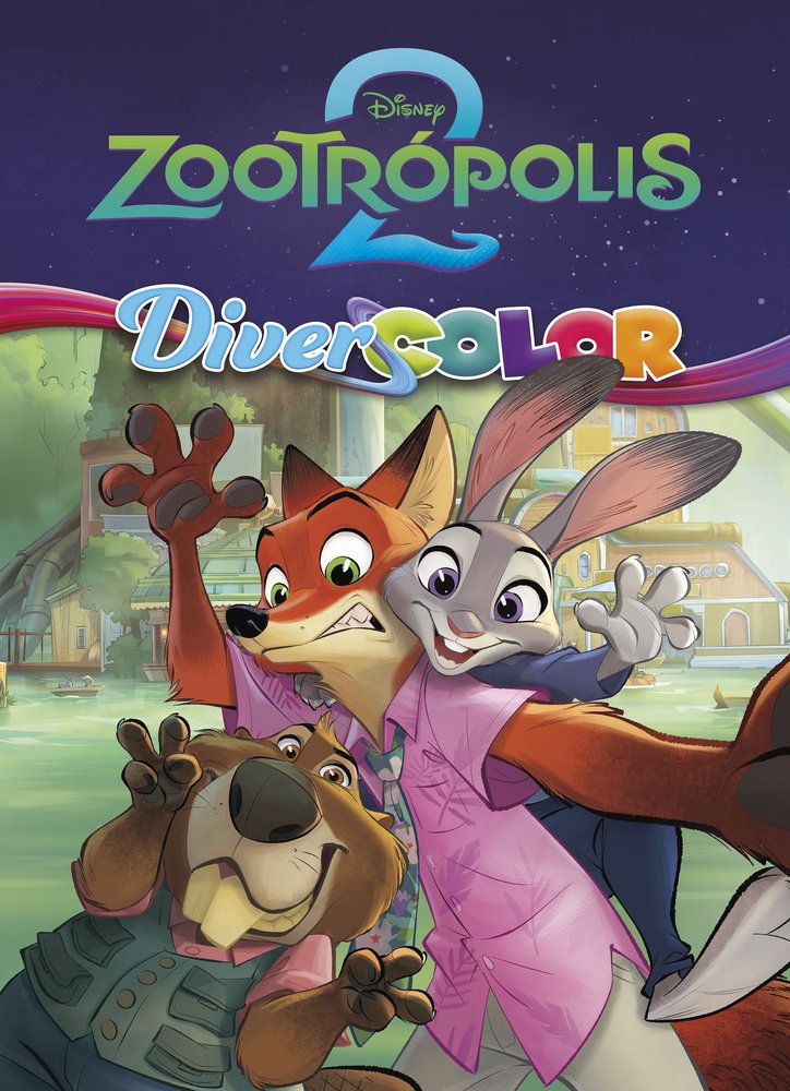 ZOOTROPOLIS 2 DIVERCOLOR, de DISNEY | portada del libro