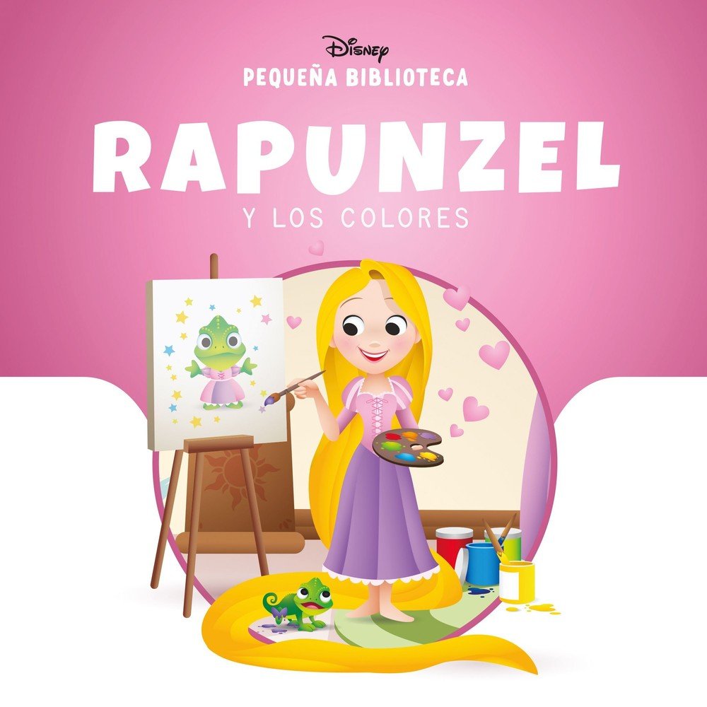 PEQUEÑA BIBLIOTECA DISNEY RAPUNZEL Y LOS COLORES, de DISNEY | portada del libro