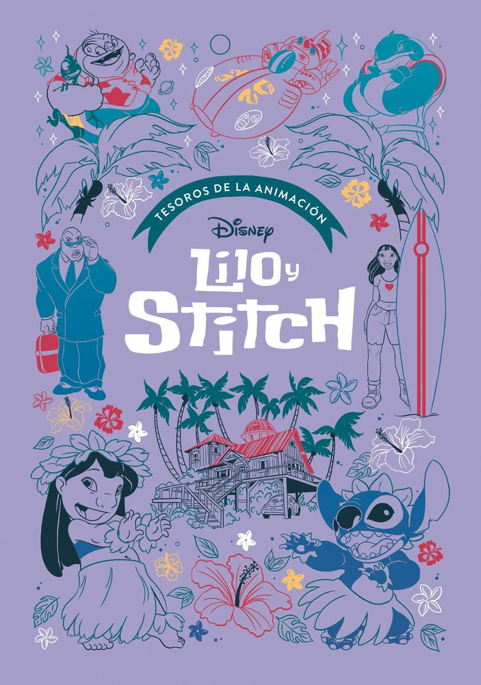 LILO & STITCH TESOROS DE LA ANIMACION, de DISNEY | portada del libro