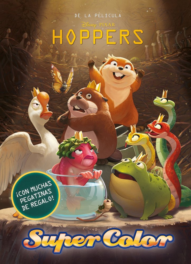 Hoppers. Supercolor, de DISNEY | portada del libro