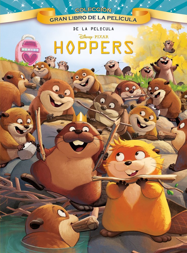 HOPPERS GRAN LIBRO DE LA PELICULA, de DISNEY | portada del libro