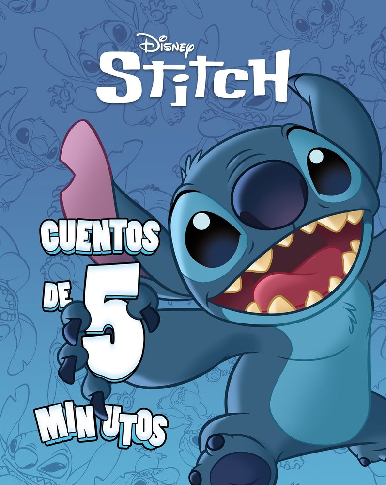 Stitch. Cuentos de 5 minutos, de DISNEY | portada del libro