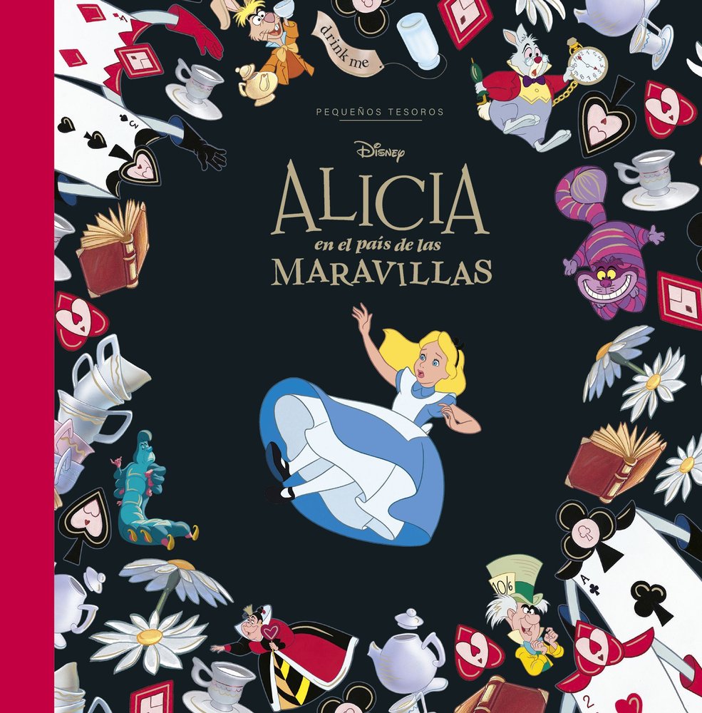 ALICIA EN EL PAIS DE LAS MARAVILLAS. PEQUEÑOS TESOROS DISNEY, de , DISNEY | portada del libro