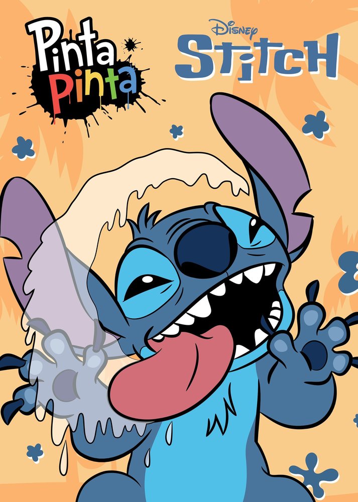 Stitch. Pinta Pinta, de DISNEY | portada del libro