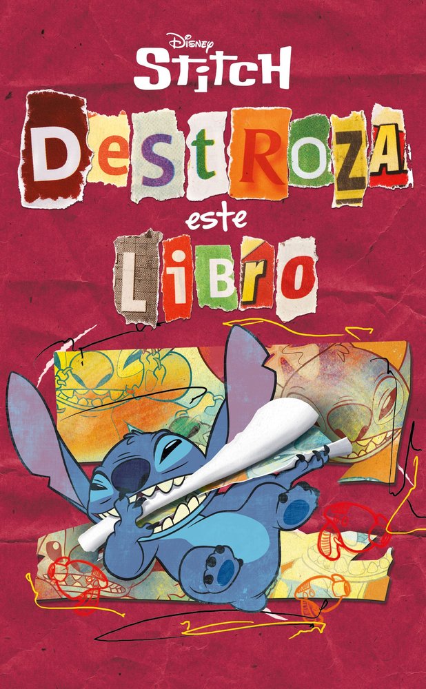 Stitch. Destroza este libro, de DISNEY | portada del libro