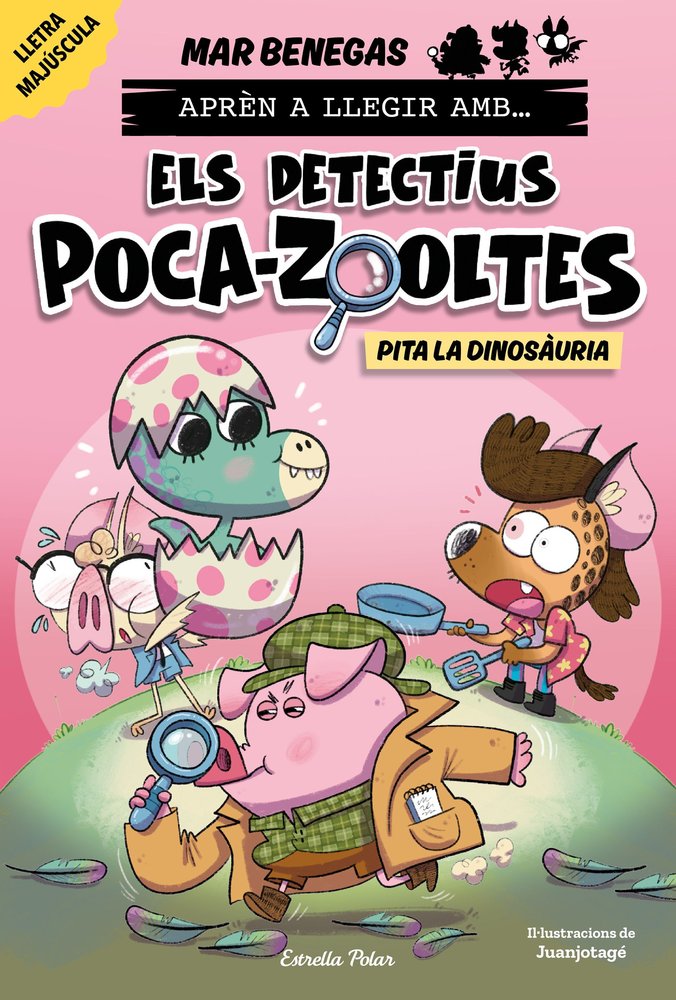APREN A LLEGIR AMB ELS DETECTIUS POCA-ZOOLTES 10. PITA LA DINOSAURIA, de BENEGAS, MAR | portada del libro