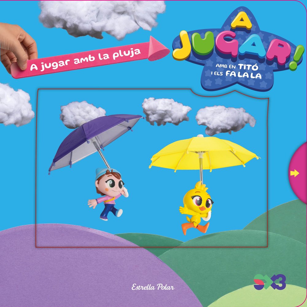 A JUGAR AMB LA PLUJA, de JIMENEZ CARBó | portada del libro