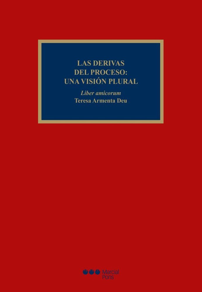 DERIVAS DEL PROCESO: UNA VISION PLURAL LIBER AMICORUM TERES | portada del libro