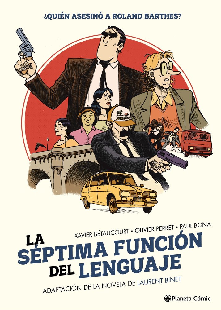 LA SEPTIMA FUNCION DEL LENGUAJE, de LAURENT BINET | portada del libro