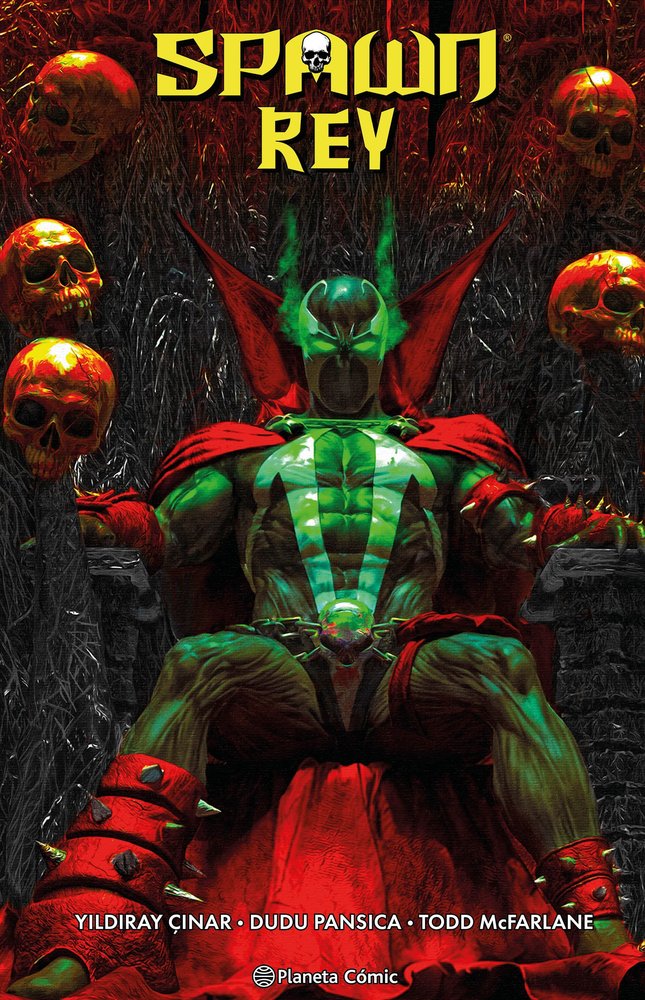 SPAWN REY 7, de TODD MCFARLANE | portada del libro