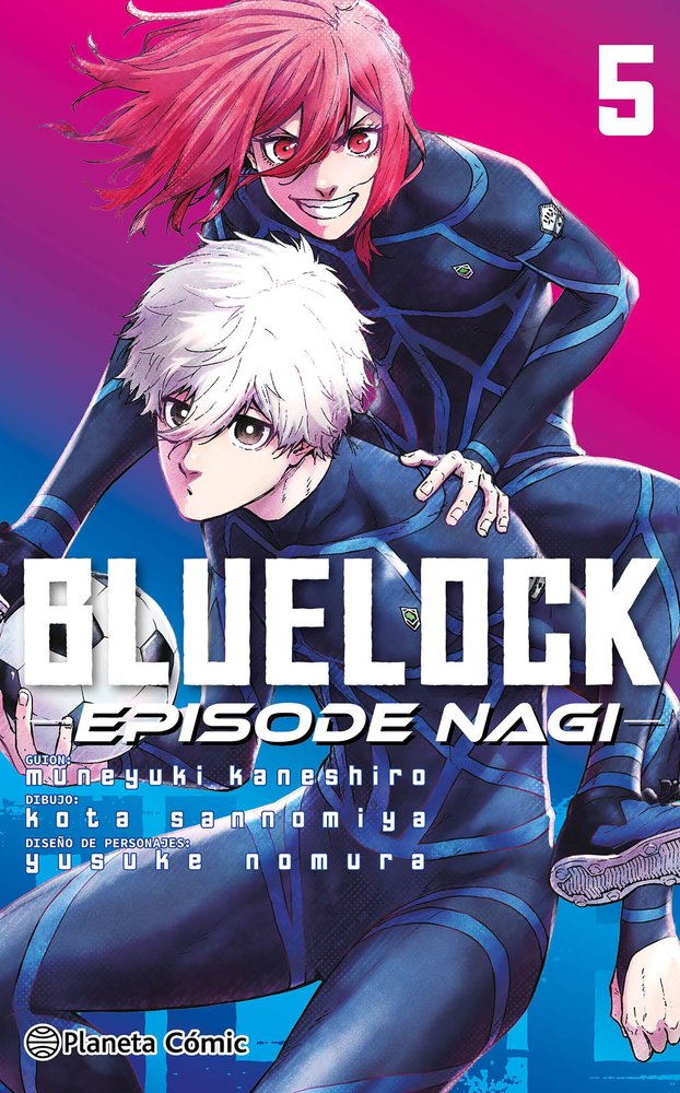 BLUE LOCK EPISODE NAGI Nº 05, de NOMURA, YUSUKE | portada del libro