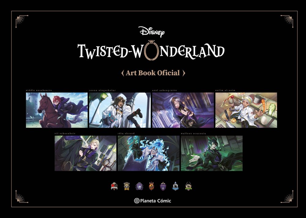 TWISTED WONDERLAND ART BOOK, de VARIOS AUTORES, VARIOS AUTORES | portada del libro