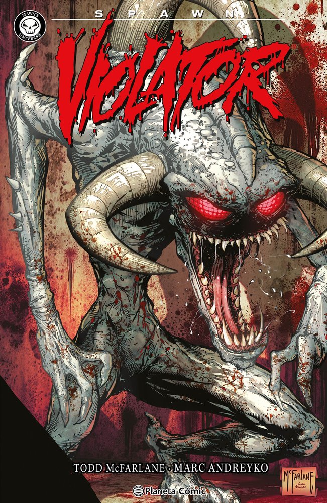 SPAWN: VIOLATOR, de ANDREYKO, MARK | portada del libro
