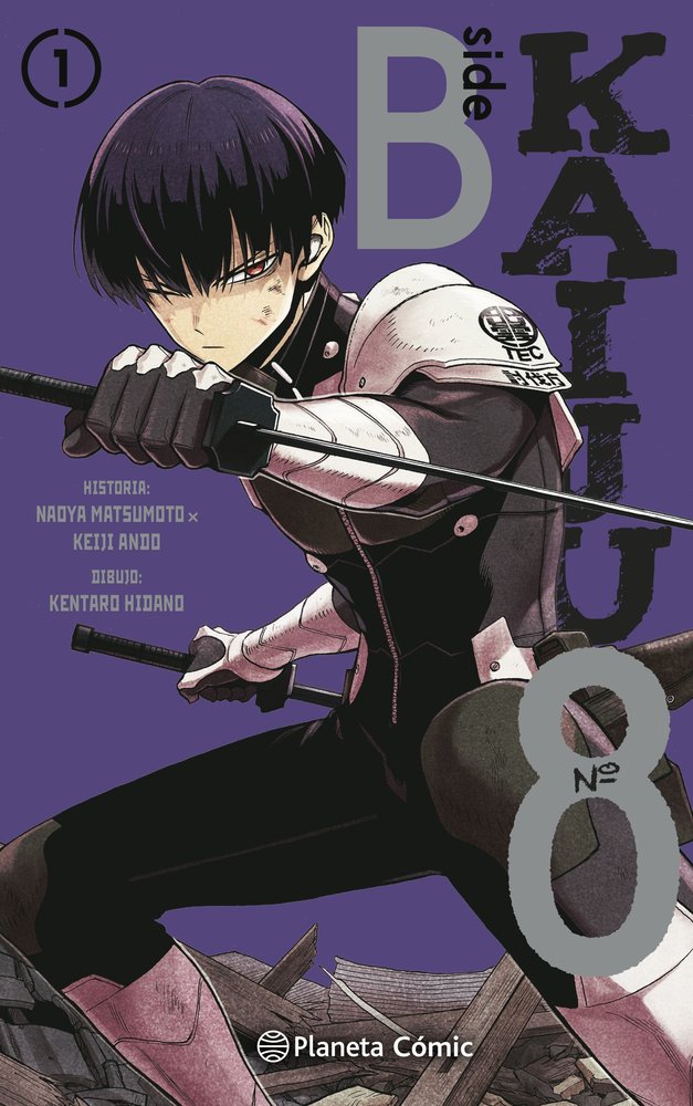 KAIJU 8 SIDE B Nº 01, de MATSUMOTO, NAOYA | portada del libro