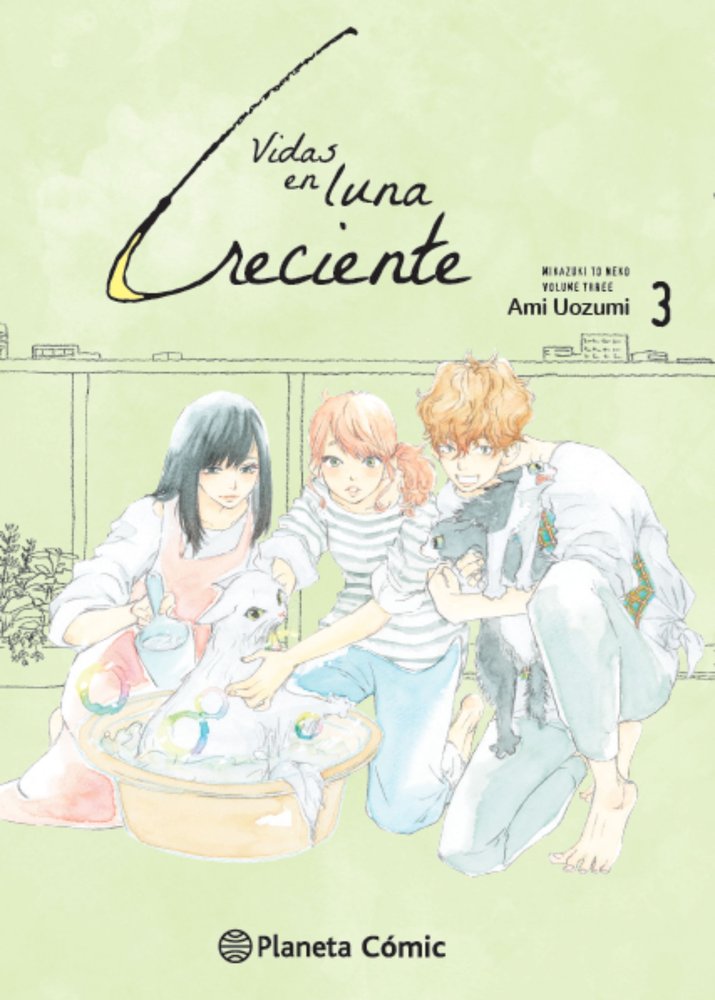 VIDAS EN LUNA CRECIENTE Nº 03/04, de UOZUMI, AMI | portada del libro