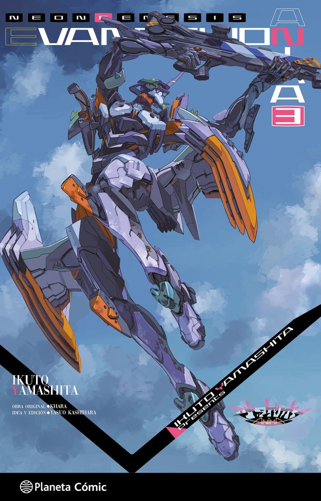 EVANGELION ANIMA NOVELA 3, de KHARA | portada del libro