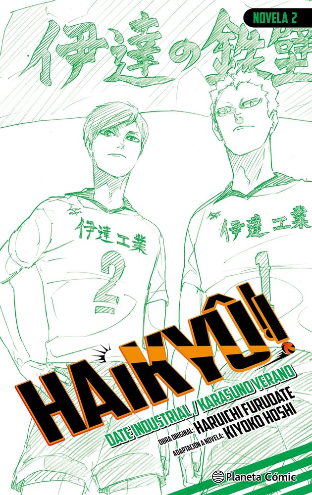 HAIKYU NOVELA 2, de HARUICHI FURUDATE | portada del libro