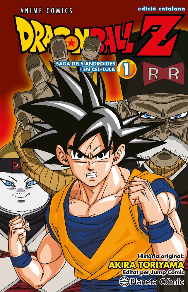 BOLA DE DRAC Z ANIME ANDROIDES 1, de AKIRA TORIYAMA | portada del libro