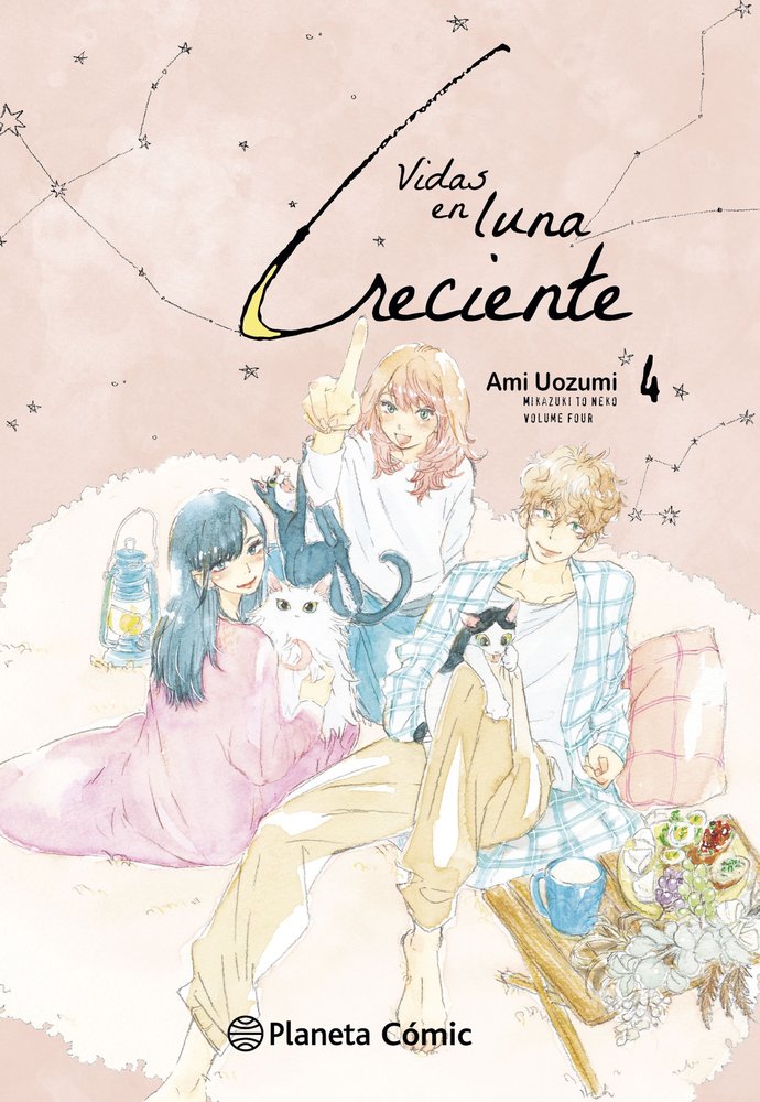 VIDAS EN LUNA CRECIENTE 4, de AMI UOZUMI | portada del libro
