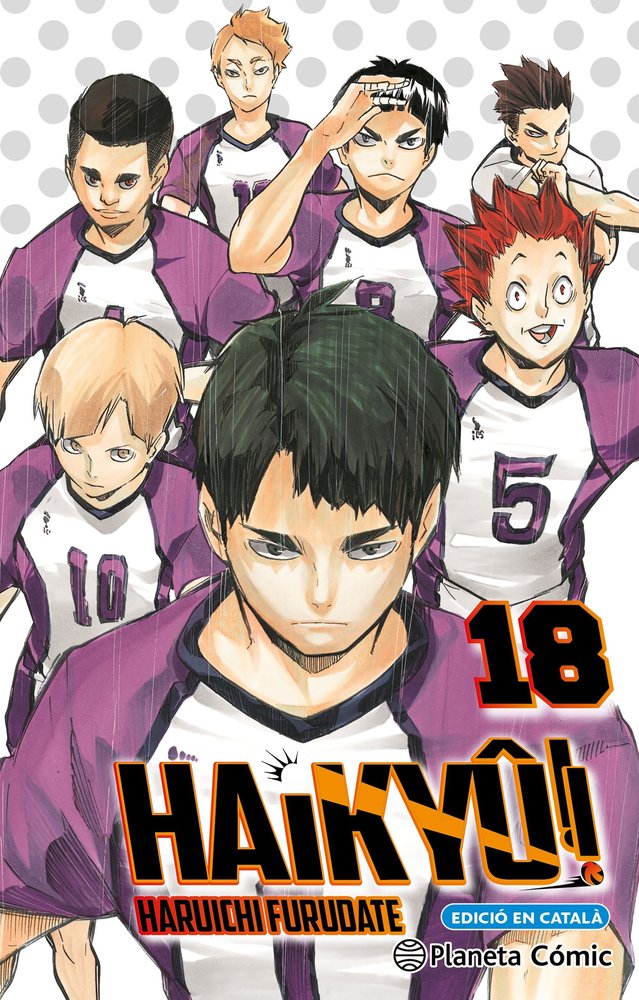 HAIKYU 18 (CAT), de HARUICHI FURUDATE | portada del libro