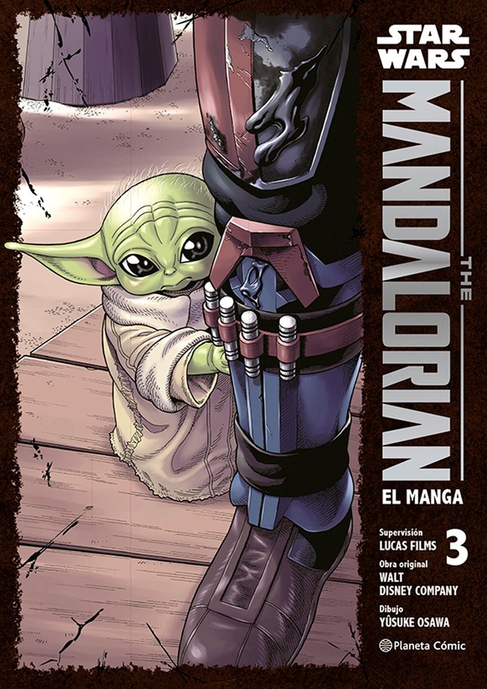 STAR WARS THE MANDALORIAN 3 MANGA, de YUSUKE OSAWA | portada del libro