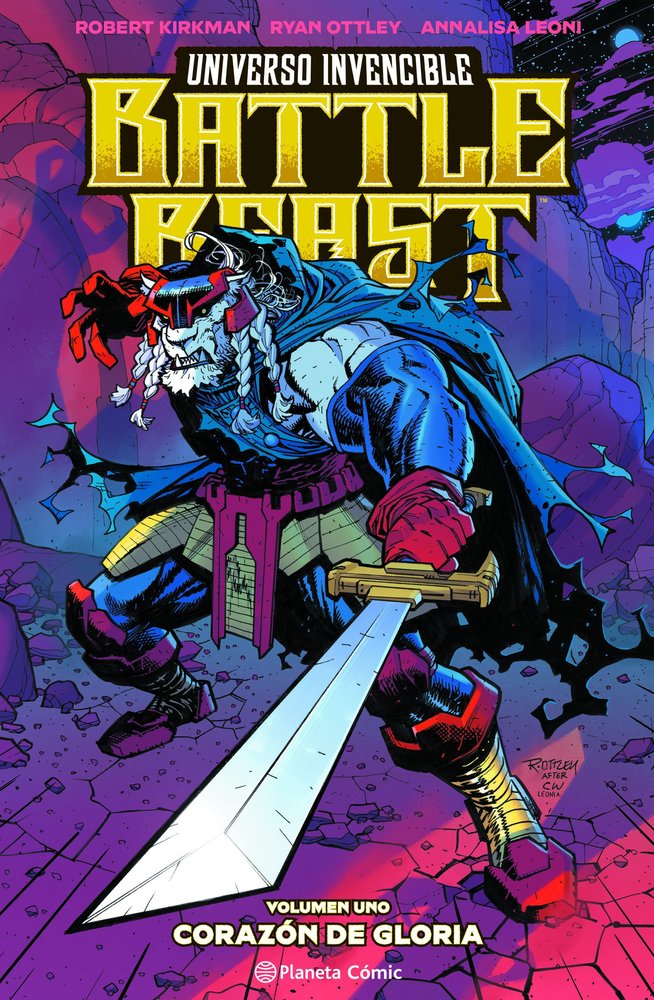 INVENCIBLE BATTLE BEAST 1, de ROBERT KIRKMAN | portada del libro