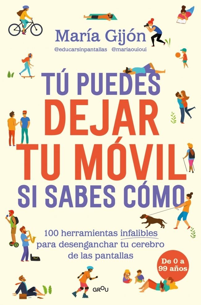 TU PUEDES DEJAR TU MOVIL SI SABES COMO, de MARIA GIJON SANCHEZ | portada del libro
