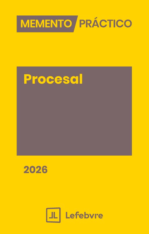 Memento practico procesal 2026, de AA.VV. | portada del libro