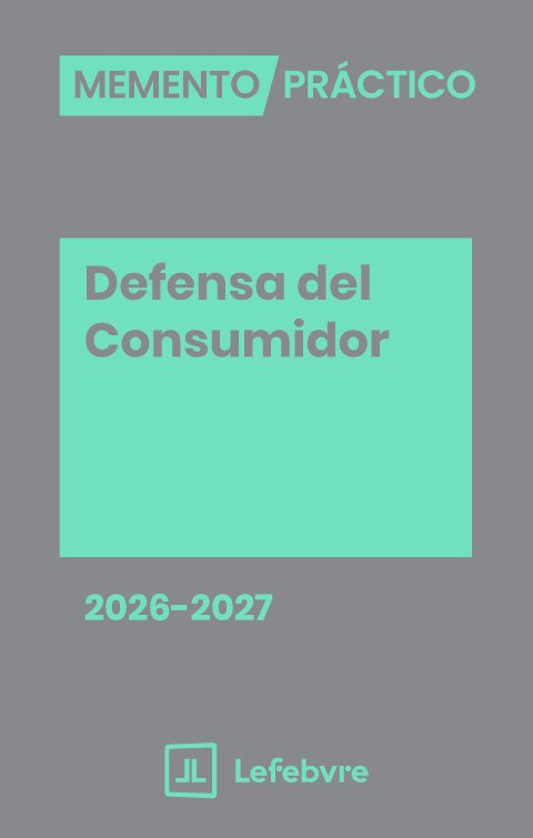 Memento Defensa del Consumidor 2026-2027 | portada del libro