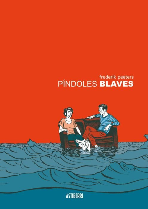 PINDOLES BLAVES, de FREDERIK PEETERS | portada del libro