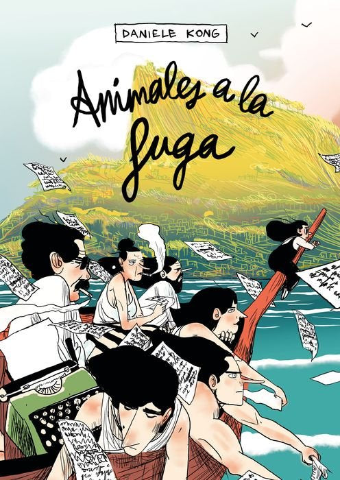 ANIMALES A LA FUGA, de KONG | portada del libro