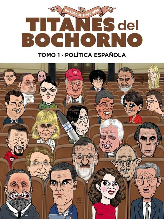 TITANES DEL BOCHORNO, de VERA | portada del libro