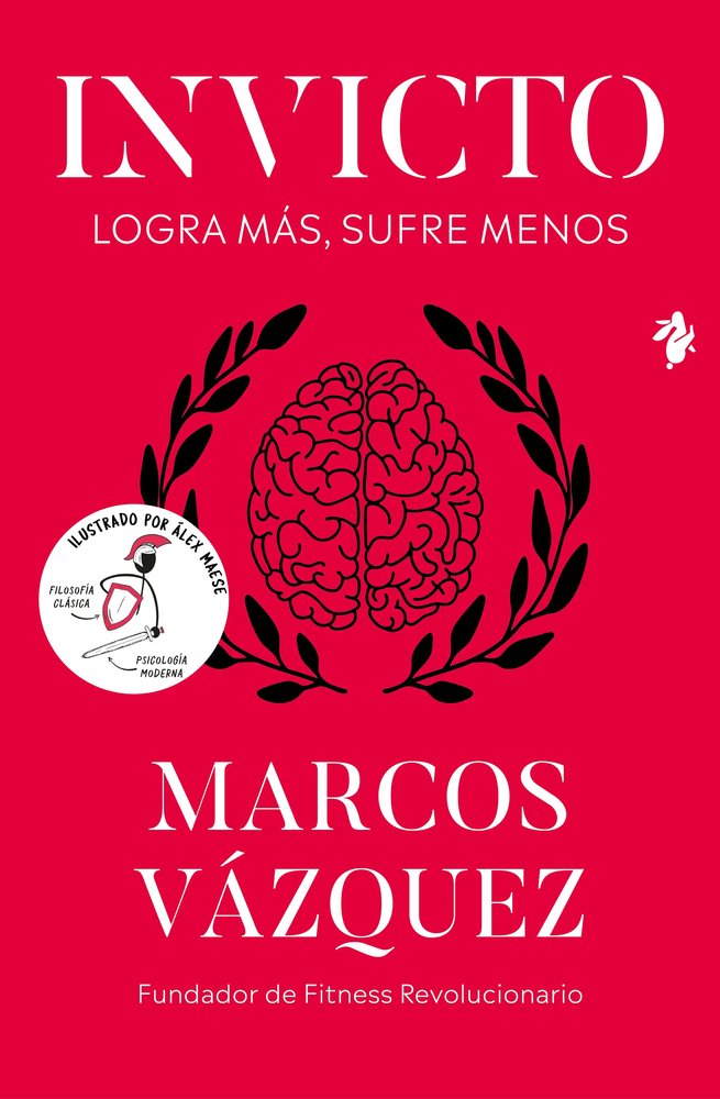 INVICTO - LOGRA MAS, SUFREN MENOS, de VAZQUEZ, MARCOS | portada del libro