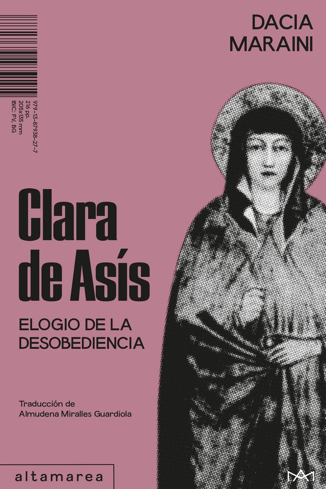 CLARA DE ASIS, de MARAINI,DACIA | portada del libro