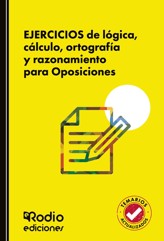 EJERCICIOS DE LOGICA CALCULO ORTOGRAFIA Y RAZONAMIENTO PAR, de RODIO, EDICIONES RODIO | portada del libro