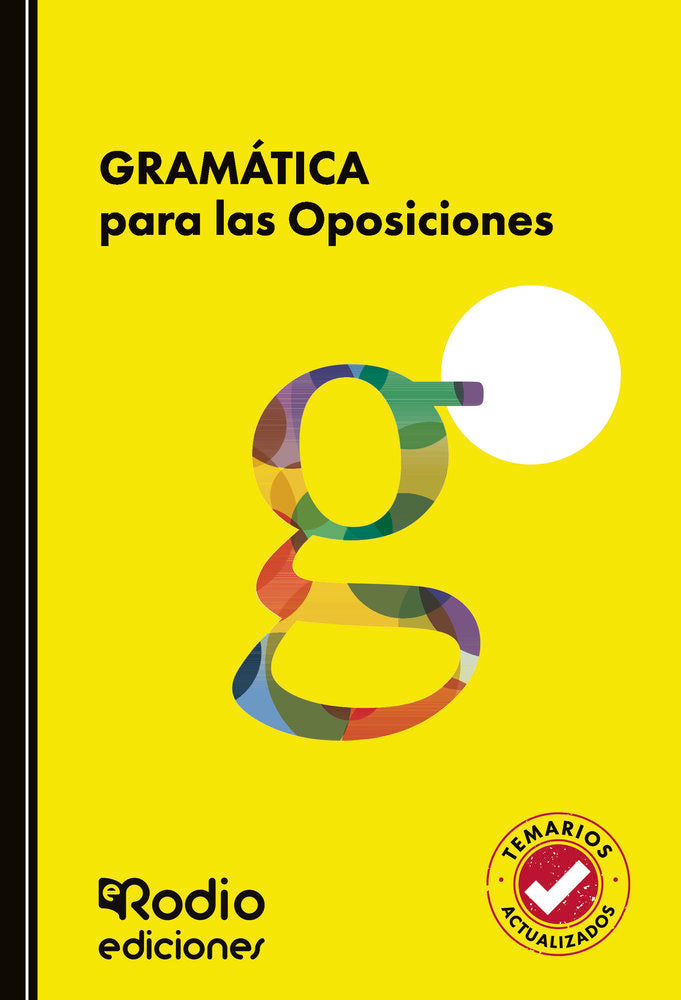 GRAMATICA PARA LAS OPOSICIONES, de RODIO, EDICIONES RODIO | portada del libro