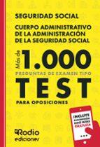 CUERPO ADMINISTRATIVO DE LA ADMINISTRACION DE LA SEGURIDAD, de Varios autores | portada del libro