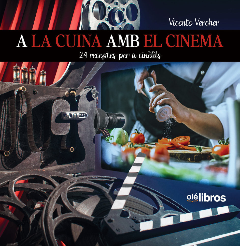 A la cuina amb el cinema, de Vercher Castelló, Vicente | portada del libro