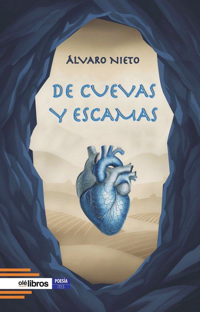 De cuevas y escamas, de Nieto, Álvaro | portada del libro