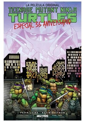 TMNT: LA PELICULA ORIGINAL. ESPECIAL 35 ANIVERSARIO, de JIM , LAWSON | portada del libro