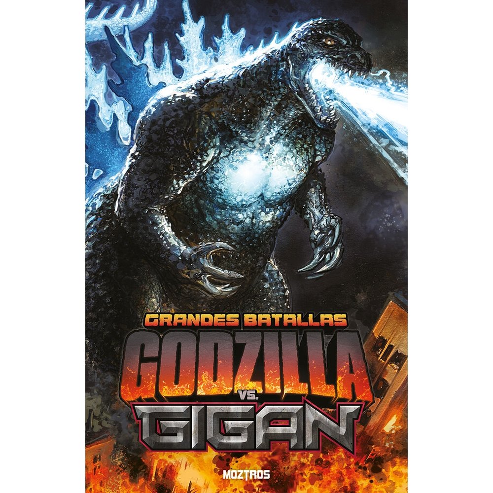 GRANDES BATALLAS GODZILLA VS GIGAN, de KEITH | portada del libro