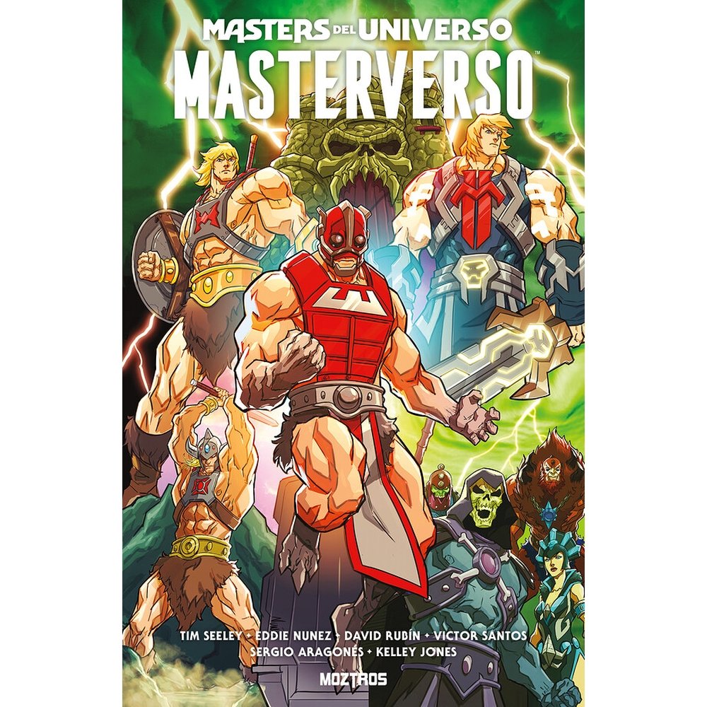 MASTERS DEL UNIVERSO MASTERVERSO, de TIM | portada del libro
